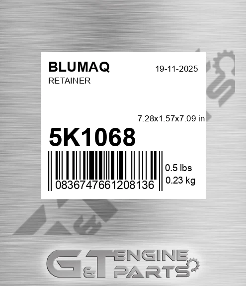 5K-1068 Retainer for BLUMAQ
