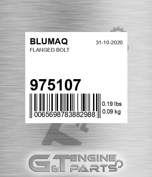 975107 Flanged Bolt