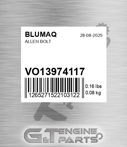 VO13974117 Allen Bolt for BLUMAQ