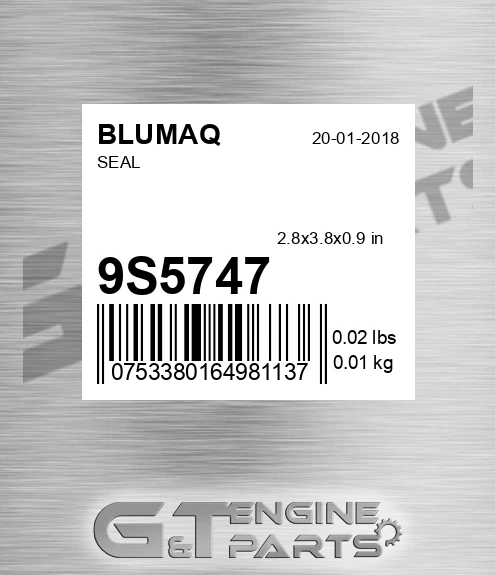 9S-5747 Seal for BLUMAQ