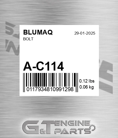 AC114 Bolt