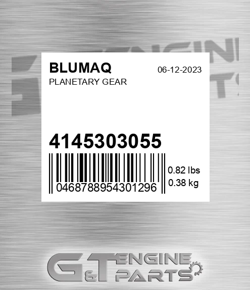 4145.303.055 Planetary Gear for BLUMAQ