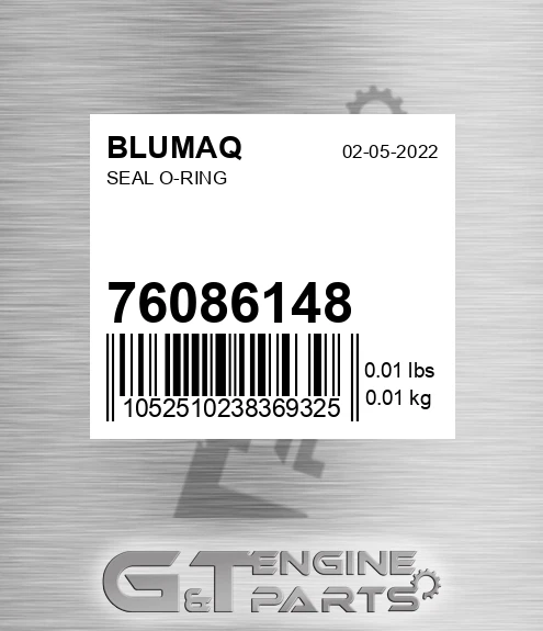 76086148 BLUMAQ Seal O-ring