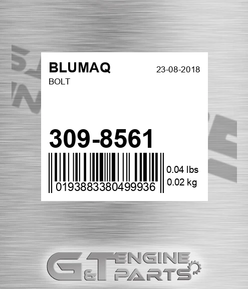 309-8561 Bolt