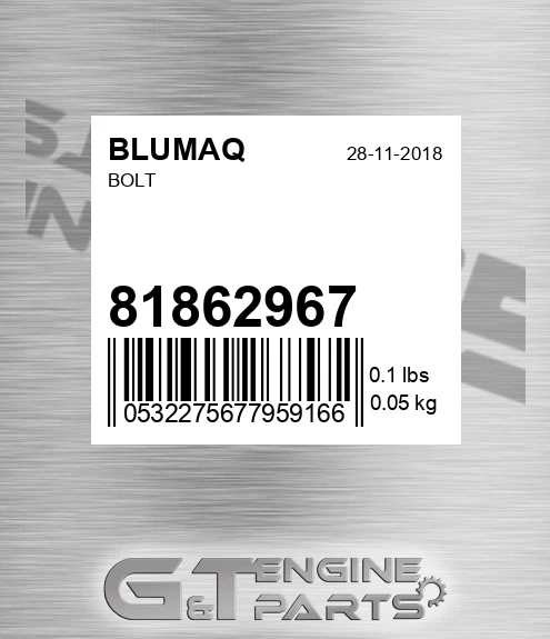 81862967 BLUMAQ Bolt