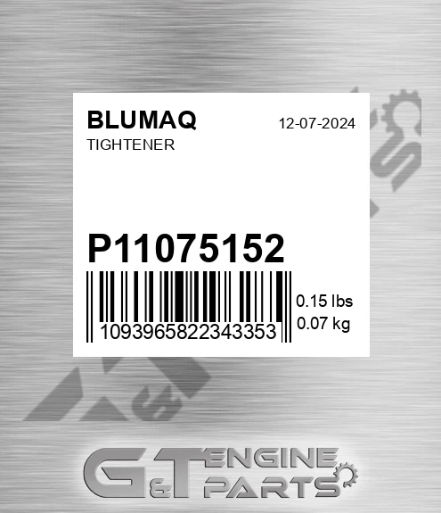 P11075152 Tightener for BLUMAQ