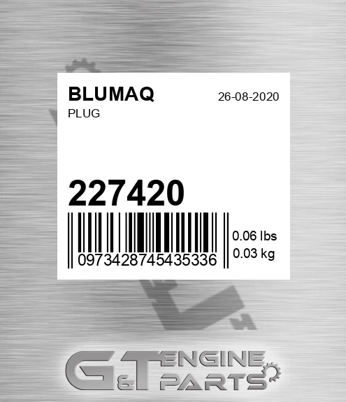 227420 Plug