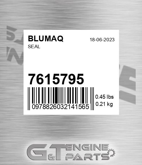 7615795 BLUMAQ Seal