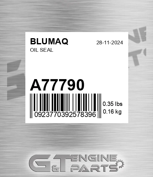 A77790 Oil Seal