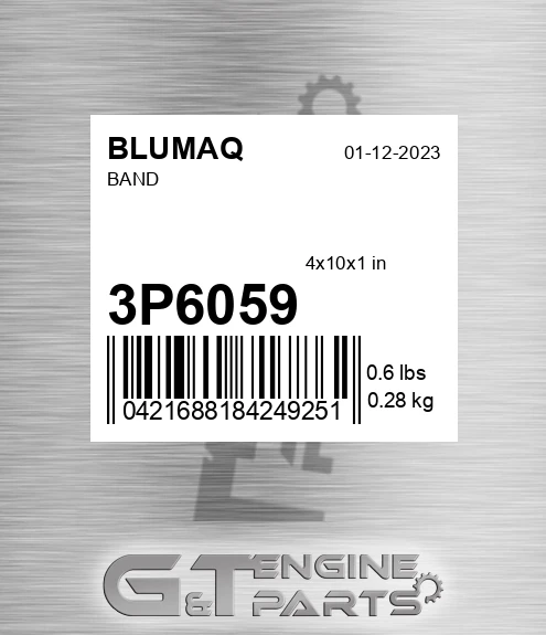 3P-6059 Band for BLUMAQ