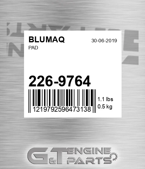 226-9764 BLUMAQ Pad