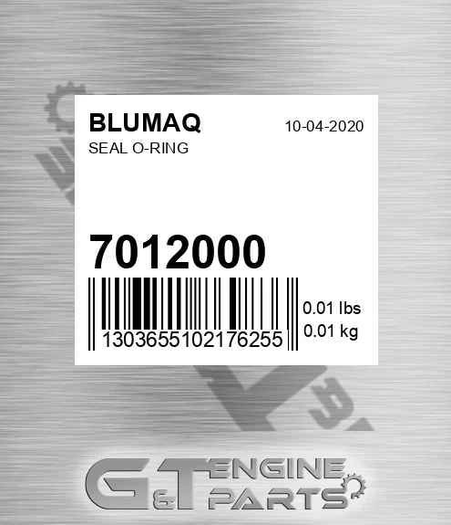 7012000 Seal O-ring for BLUMAQ