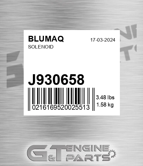 J930658 Solenoid