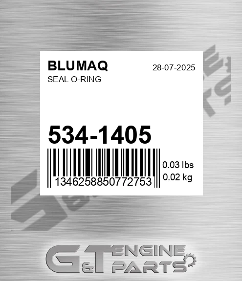 534-1405 Seal O-ring for BLUMAQ