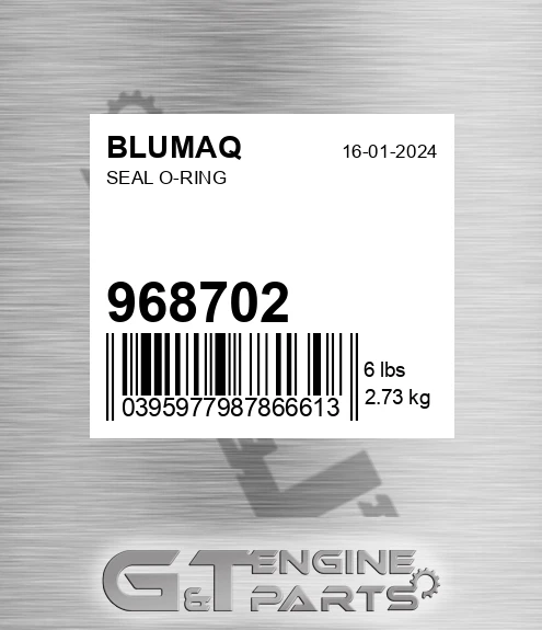 968702 BLUMAQ Seal O-ring
