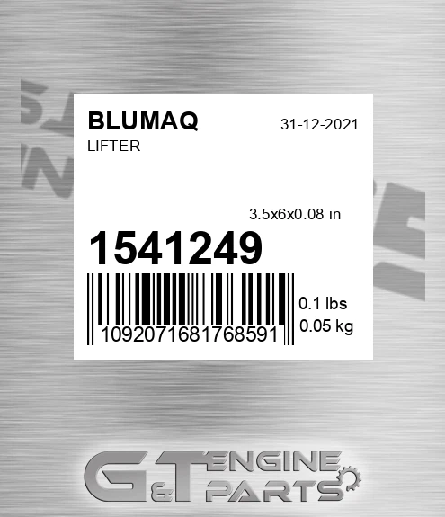 154-1249 Lifter for BLUMAQ
