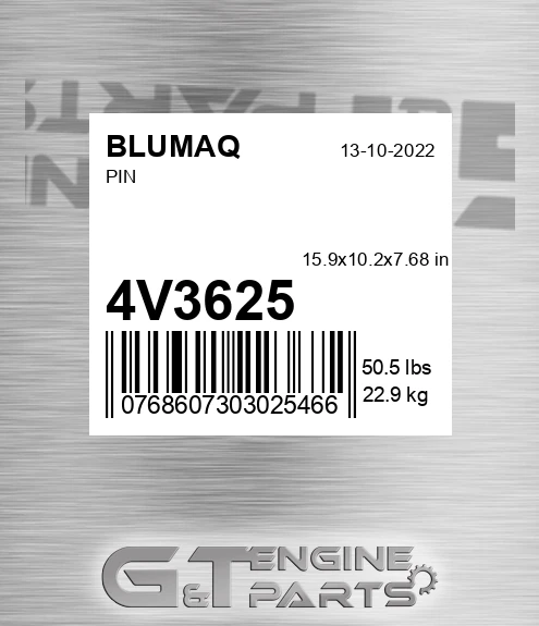 4V-3625 Pin for BLUMAQ