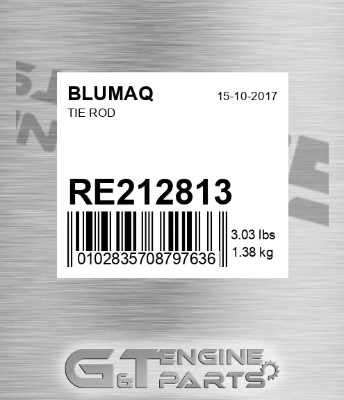 RE212813 Tie Rod for BLUMAQ