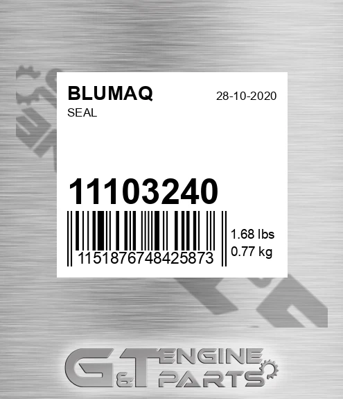 11103240 Seal for BLUMAQ