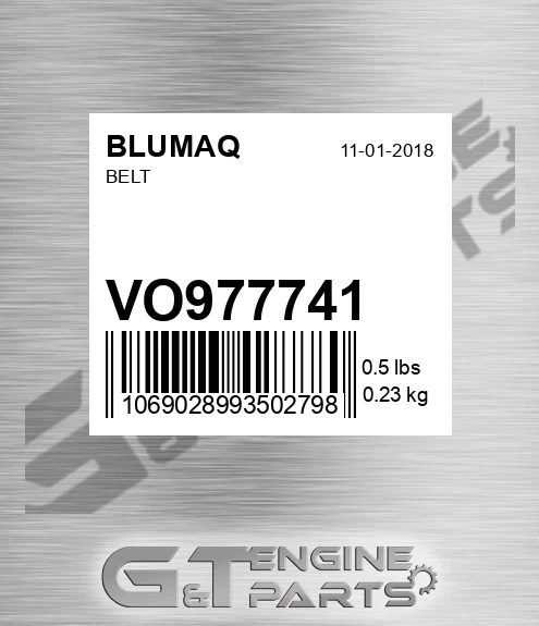 VO977741 Belt for BLUMAQ