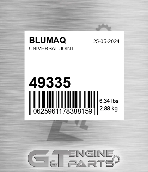 49335 BLUMAQ Universal Joint