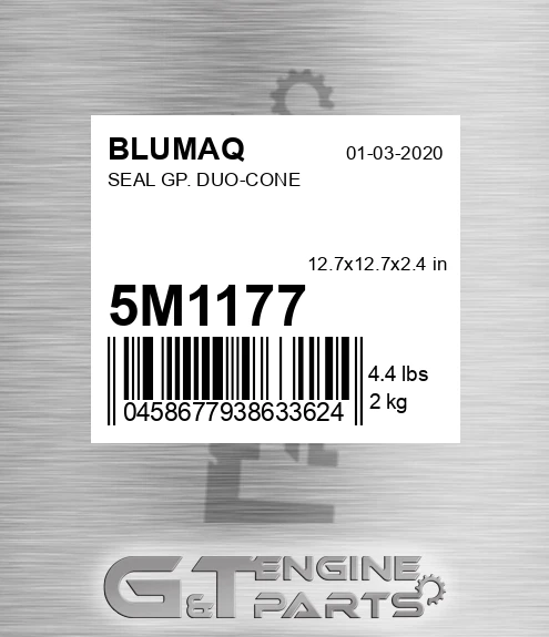 5M-1177 Seal Gp. Duo-cone