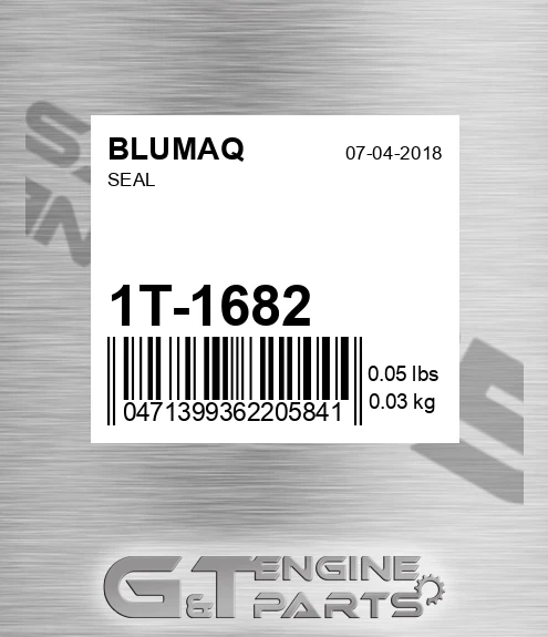 1T-1682 Seal for BLUMAQ