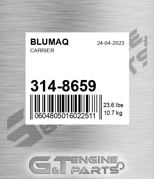 314-8659 Carrier for BLUMAQ