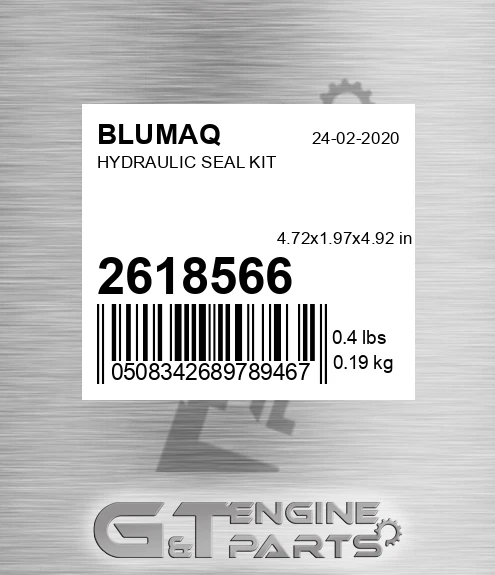 261-8566 Hydraulic Seal Kit for BLUMAQ