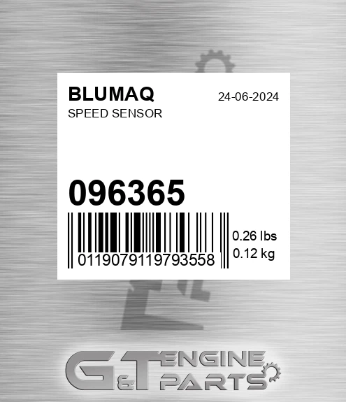 096.365 Speed Sensor for BLUMAQ