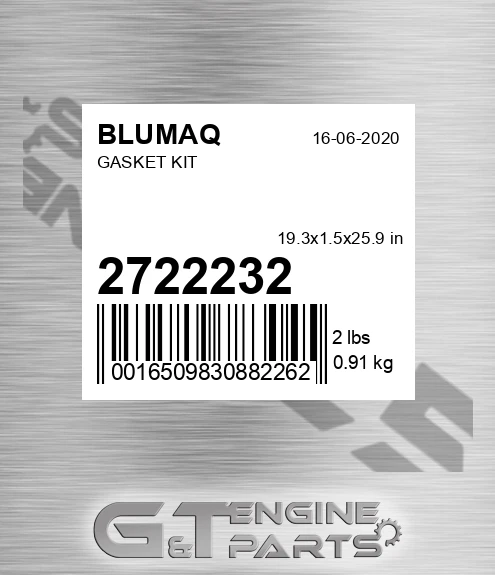 272-2232 Gasket Kit for BLUMAQ