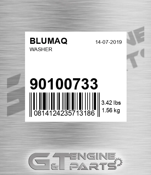 901.00733 Washer for BLUMAQ