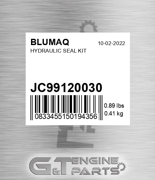 JC991/20030 Hydraulic Seal Kit for BLUMAQ