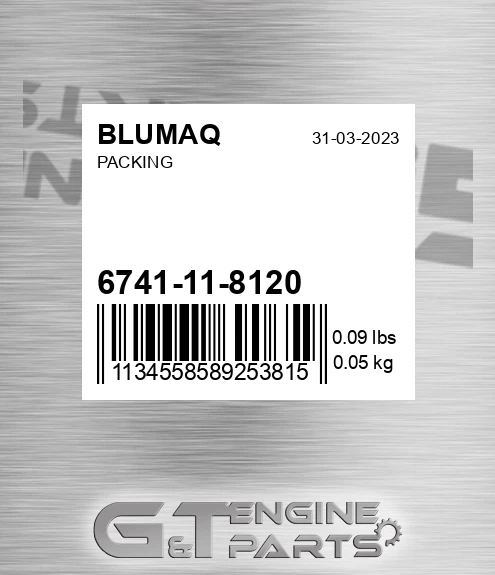 6741-11-8120 Packing for BLUMAQ