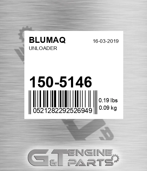150-5146 Unloader for BLUMAQ