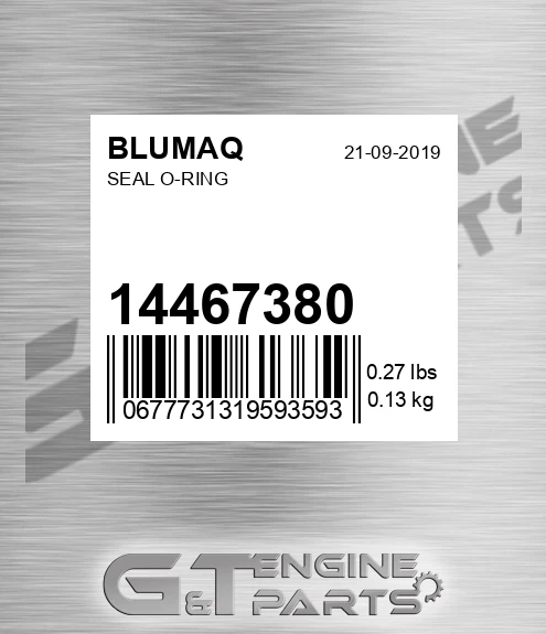 14467380 BLUMAQ Seal O-ring