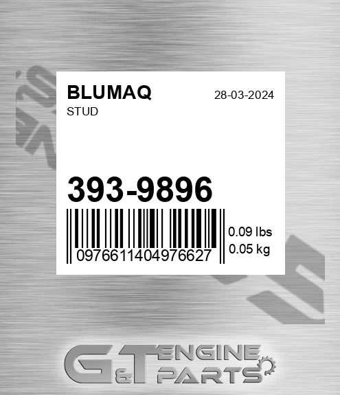 393-9896 Stud for BLUMAQ
