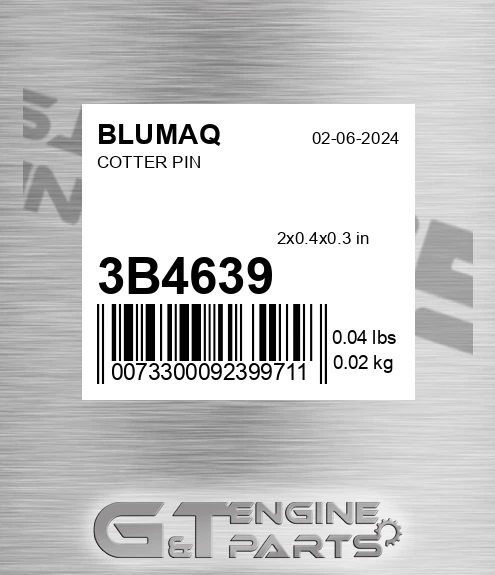 3B-4639 Cotter Pin