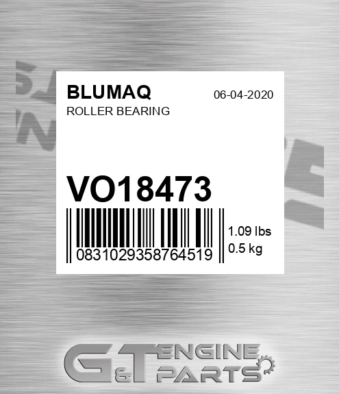 VO18473 Roller Bearing