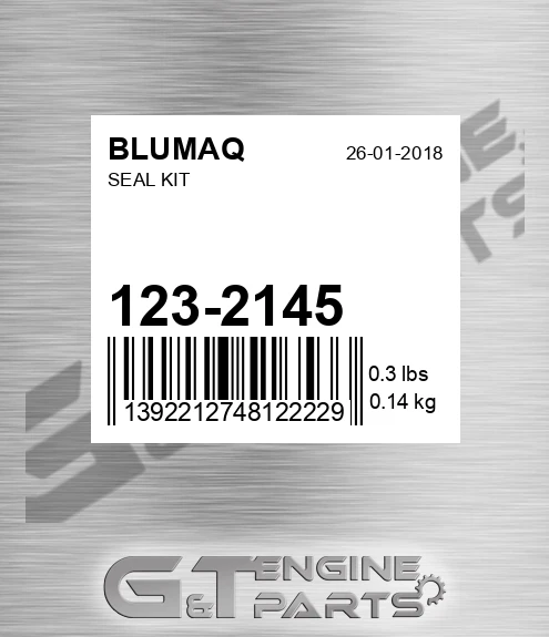 123-2145 Seal Kit for BLUMAQ