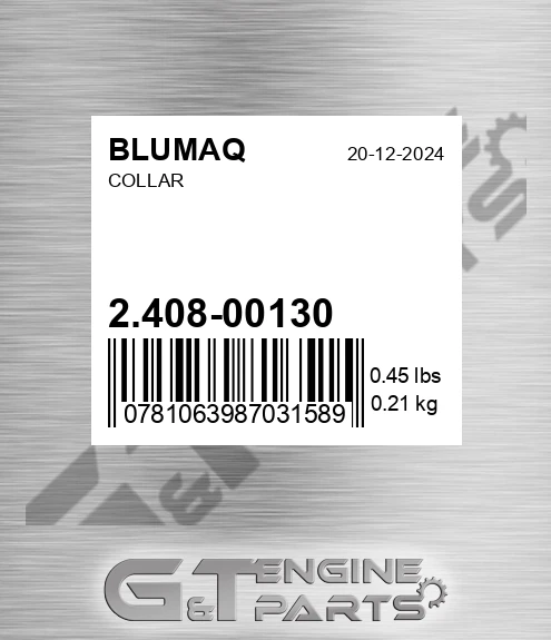 2.408-00130 Collar for BLUMAQ