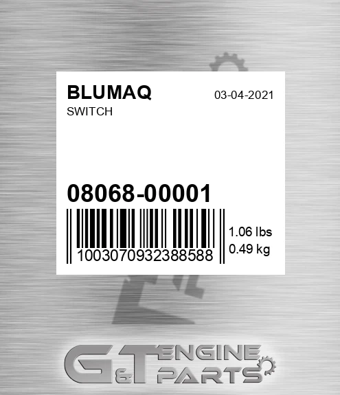 08068-00001 BLUMAQ Switch