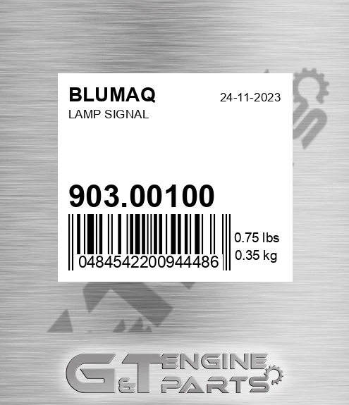 903.00100 Lamp Signal for BLUMAQ
