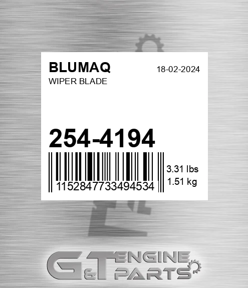 254-4194 Wiper Blade