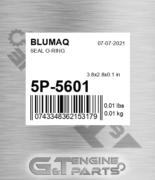 5P-5601 Seal O-ring for BLUMAQ