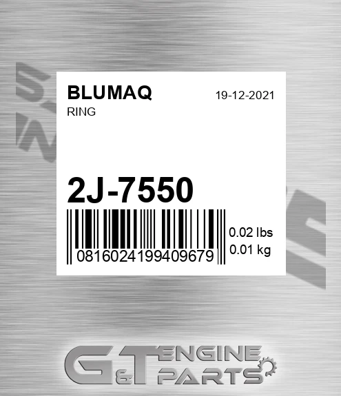2J-7550 Ring for BLUMAQ