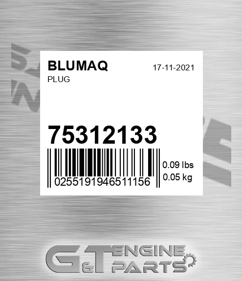 75312133 Plug