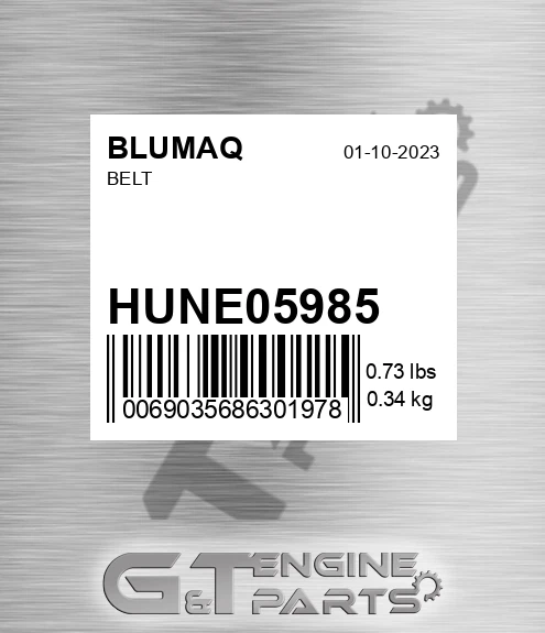 HUNE05985 Belt for BLUMAQ