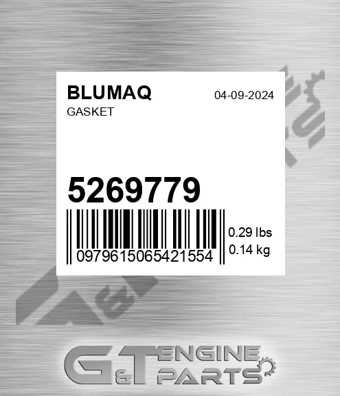 5269779 Gasket