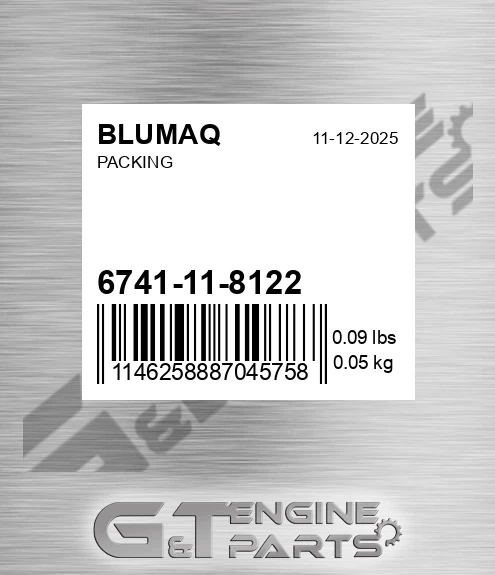 6741-11-8122 Packing for BLUMAQ
